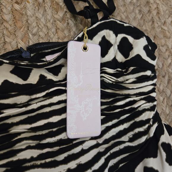 NWT $348 ANTHROPOLOGIE Lattice Ring Dress BY TRACY REESE Size Small Petite - Picture 6 of 12